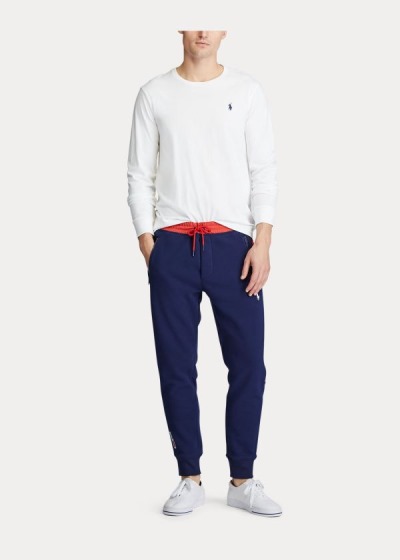 Joggers Polo Ralph Lauren Hombre Azul Marino - Fleece - VAQZP8492